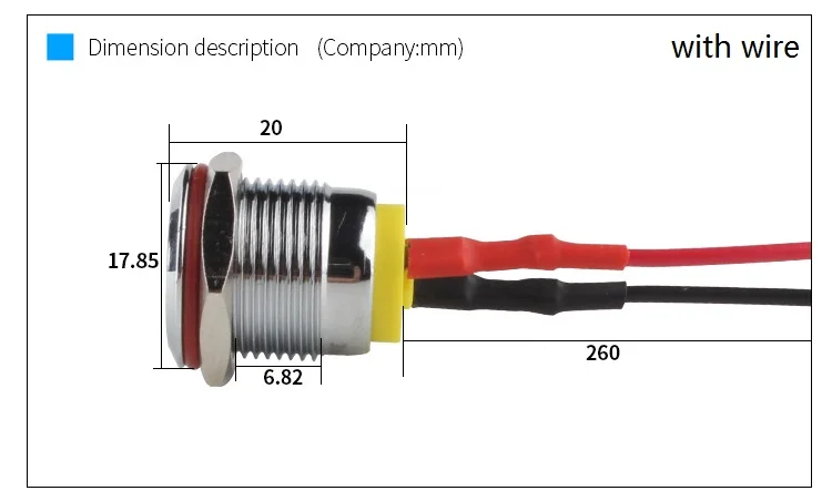 Flash СВЕТОДИОДНЫЙ Pilot 16 мм металлический мигающий индикатор светильник 6v 12v 220v светодиодный Водонепроницаемый мигать пилот, сигнальный огонь с проводом