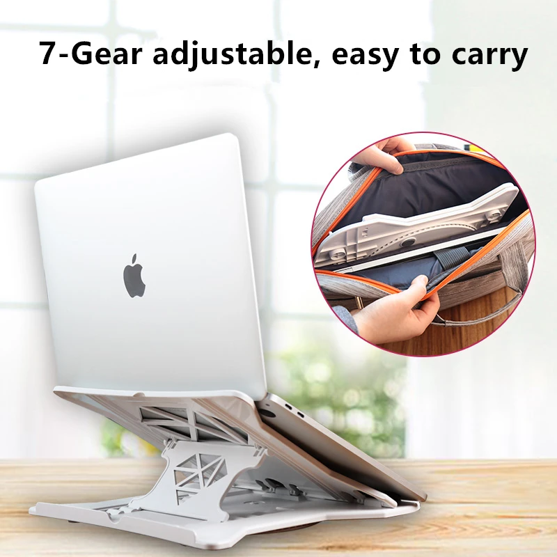 Foldable Adjustable ABS Laptop Stand Holder 11-17 \ Foldable Adjustable ABS Laptop Stand Holder 11-17 \