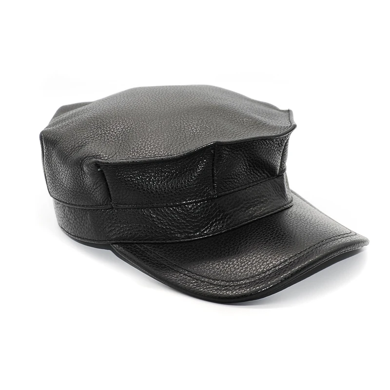 Haisum самая модная мужская Военная кепка, шапка, фирменная Новинка, капот для женщин из натуральной кожи, для взрослых, одноцветные регулируемые армейские шапки/кепки Cs10
