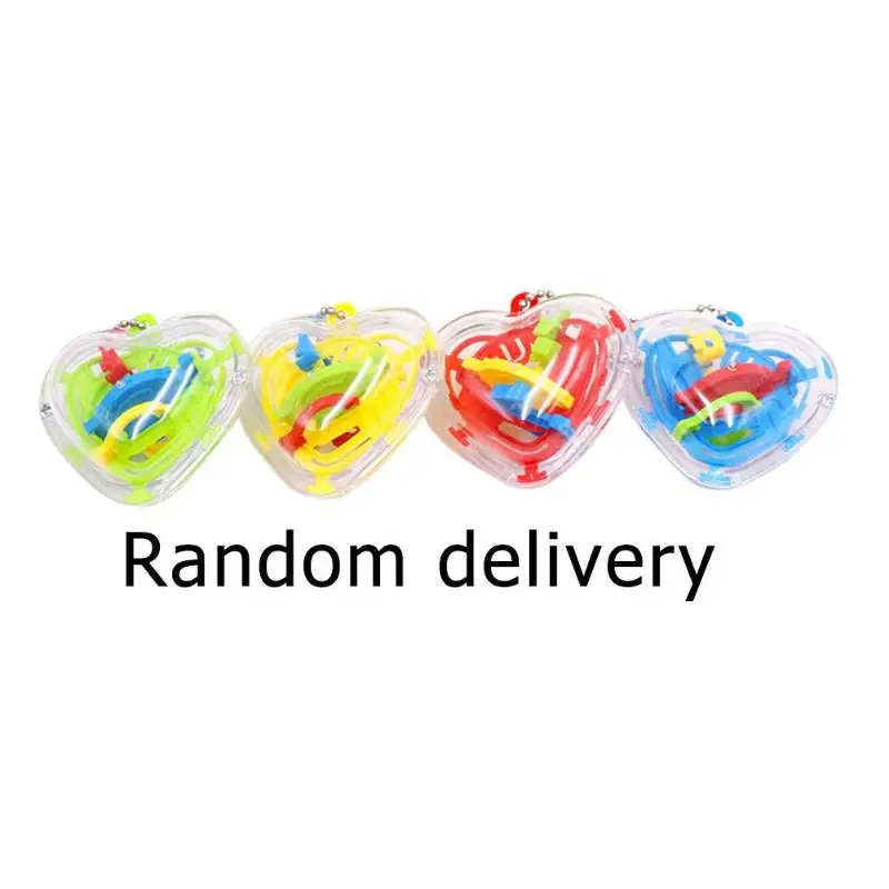 50 pass High Quality Maze Toy Mini Ball Maze Intellect 3d Puzzle Toy Balance Barrier Magic Labyrinth Spherica