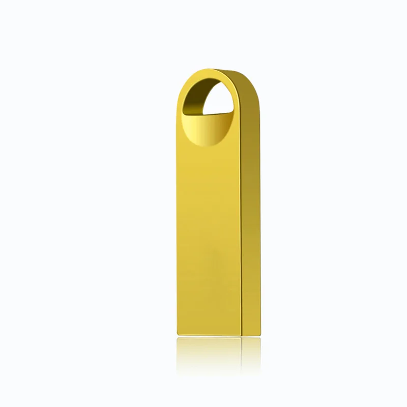 Дешевый Металлическая ручка привода 16 GB 8 GB 4 GB flash memory stick Золото Серебро флешки, usb флеш карта drive 64 GB 32 GB usb2.0 stick u диск