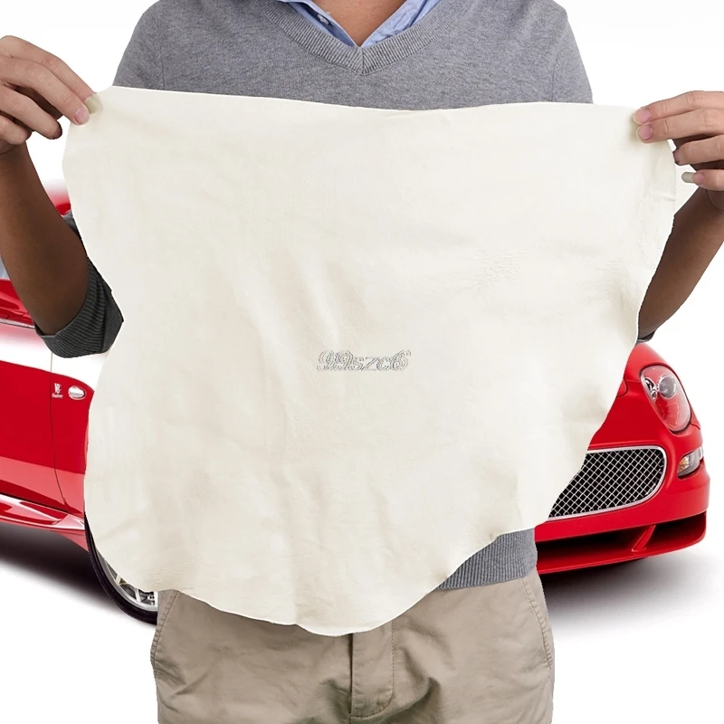 Natural Shammy Chamois Leather Car Cleaning Clean Towels Drying Washing