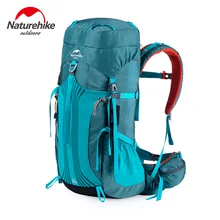 NatureHike сумка для прогулок на свежем воздухе, походов 65L 55L Для мужчин Для женщин Пеший Туризм Восхождение вместительный рюкзак NH спортивные Водонепроницаемый рюкзак