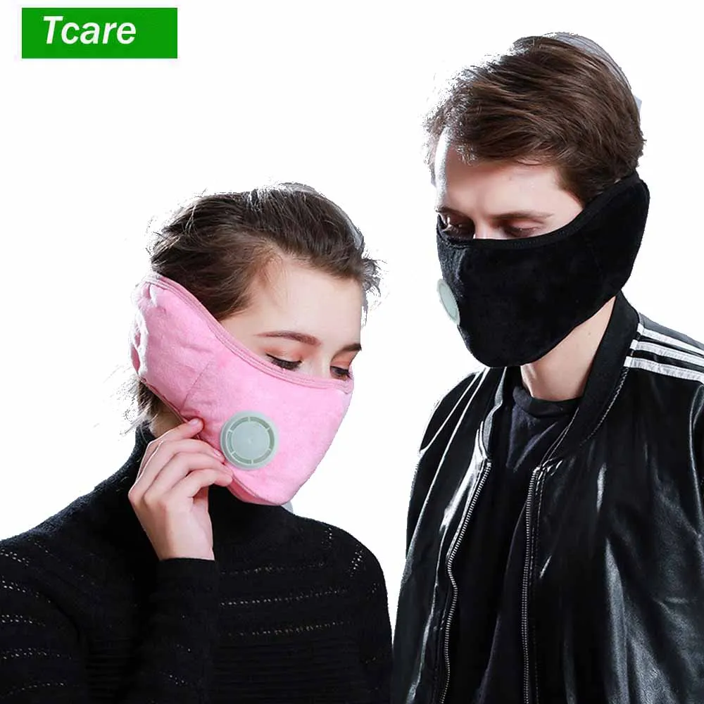 

1Pcs Mouth Mask Warmer Cotton Fleece Mask Anti Dust Face Muffle Mask for Men Women Boys Girls