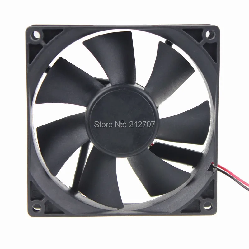 100PCS Computer Exhaust Fan 92 x 92 x 25mm 9225 9CM 92MM DC 24V 2Pinin