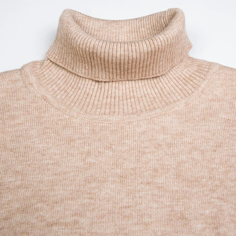 MRMT бренд осень и зима новые мужские свитера с высоким воротником свитер для мужчин сплошной цвет длинный рукав свитер