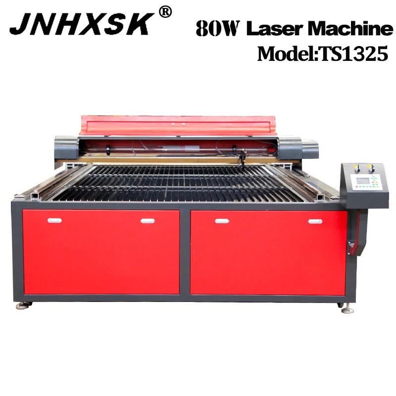 JNHXSK 110 В/220 В 80 Вт лазер Ts1325 Ruida система Co2 Usb интерфейс Cnc лазерный гравер 1300x2500мм