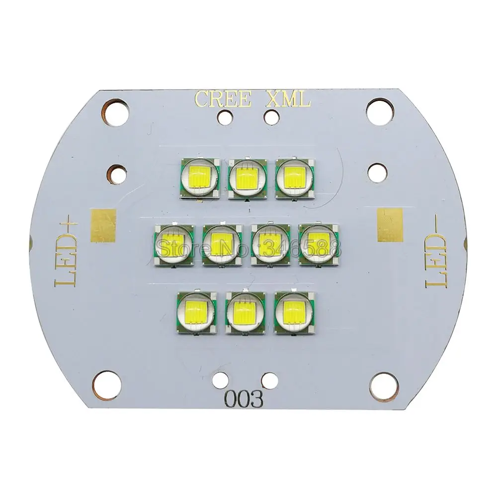 Cree XLamp 100W XM L XML T6 Cool White Warm White Neutral White Royal Blue DC 30V 36V 3A High