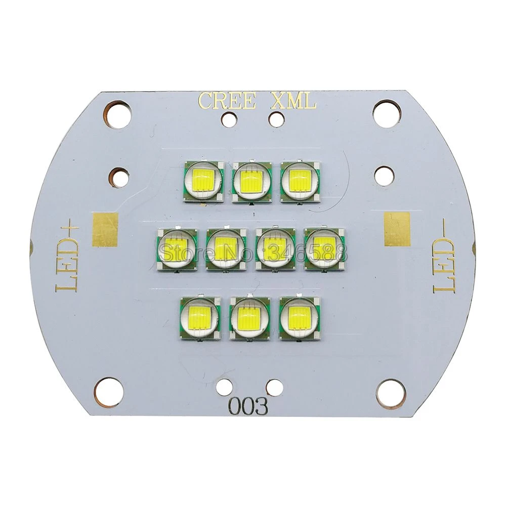 Cree Xlamp 100w Xm L Xml T6 Cool White Warm White Neutral White Royal Blue Dc 30v 36v 3a High Power Led Lighting For Diy Led Bulbs Tubes Aliexpress