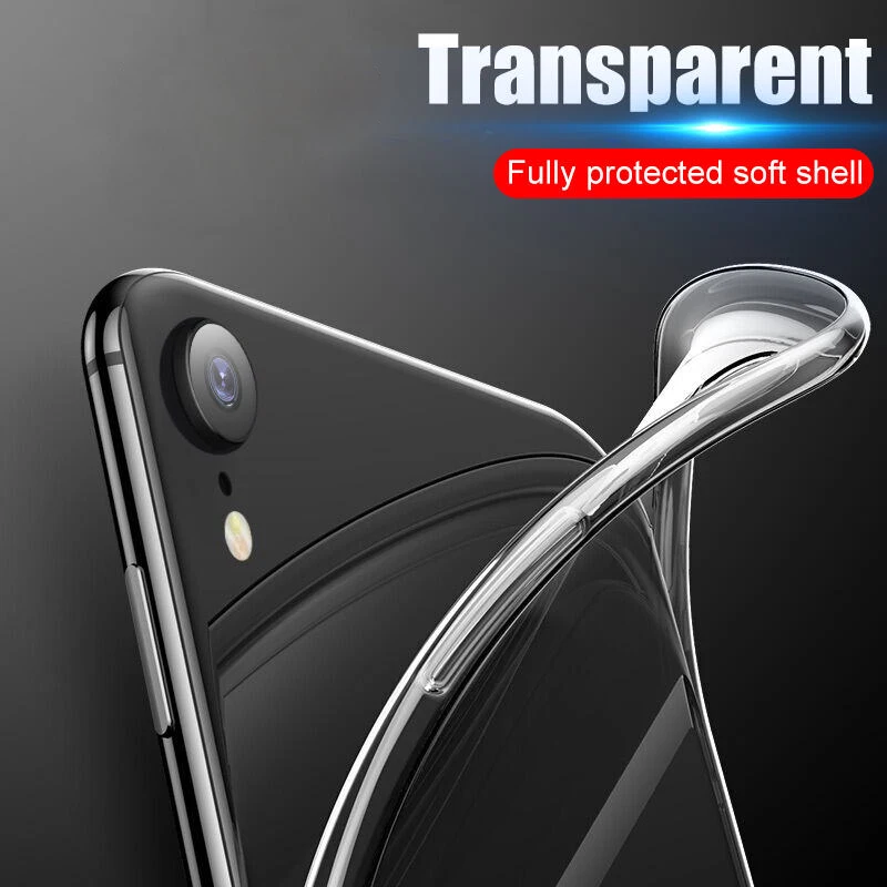 ZNP-Ultra-Thin-Soft-Transparent-TPU-Cases-For-iPhone-X-XS-Max-XR-Clear-Silicone-Full