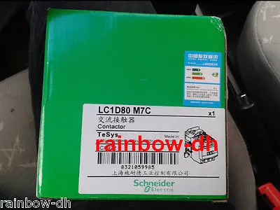 

DHL/EMS 2 PCS LC1D80M7C NEW for Sch-neider Telemecanique Contactor free shipping -D1