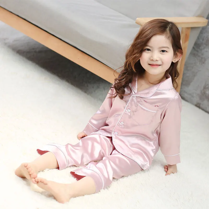 

High Quality Children Clothes Kids Clothing Set Boys Girls Pajamas Sets Nightwear Soft Pajamas Sleepwear Toddler Baby Pyjama 2PC