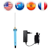 Электрический пенополистироловый резак с вилкой ЕС, 10 см, ручной резак из пенополистирола, Электрический паяльник, пенопласт, ручной резак