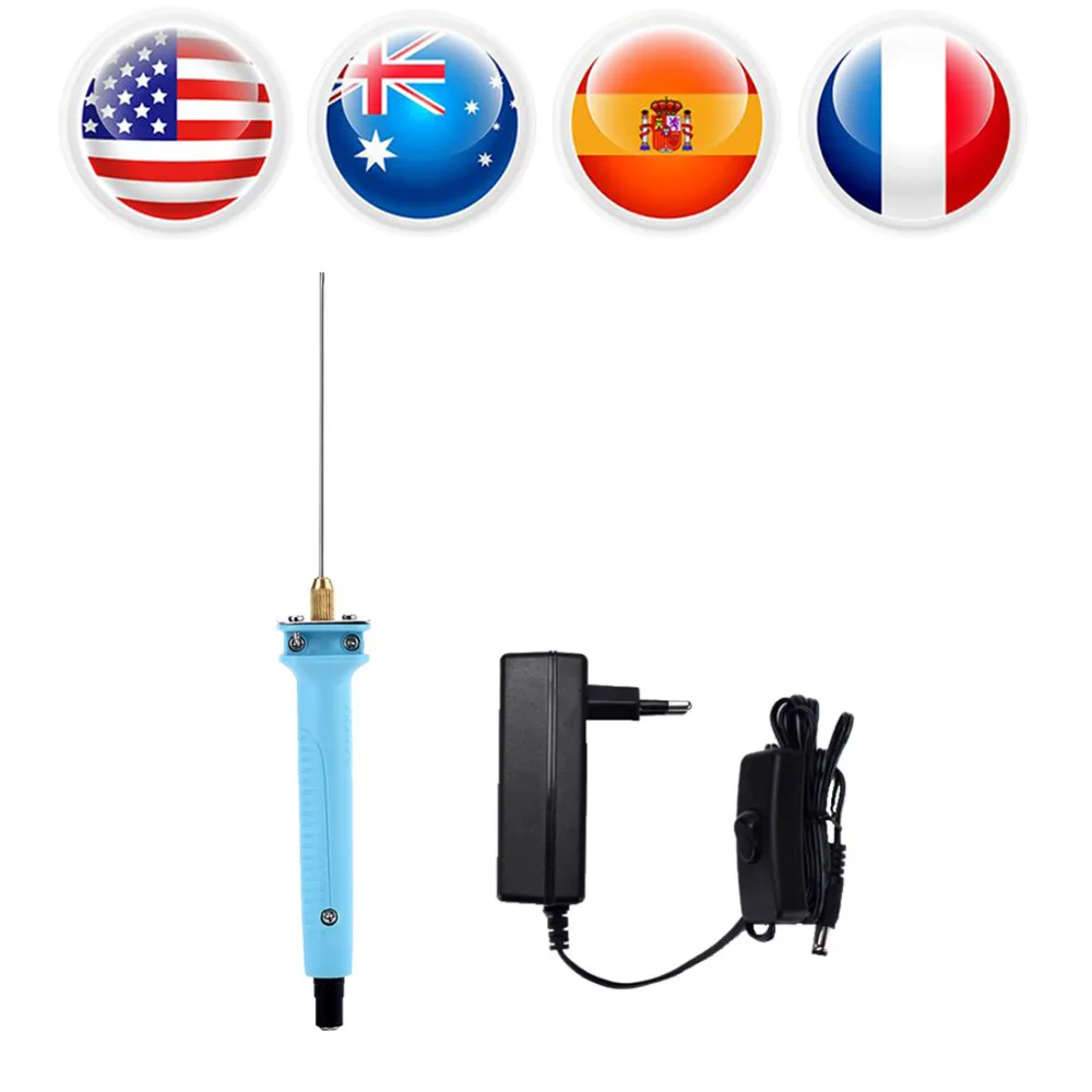 EU Plug Electric Styrofoam Cutter 10CM Hot Wire Foam Cutter Pen Tools