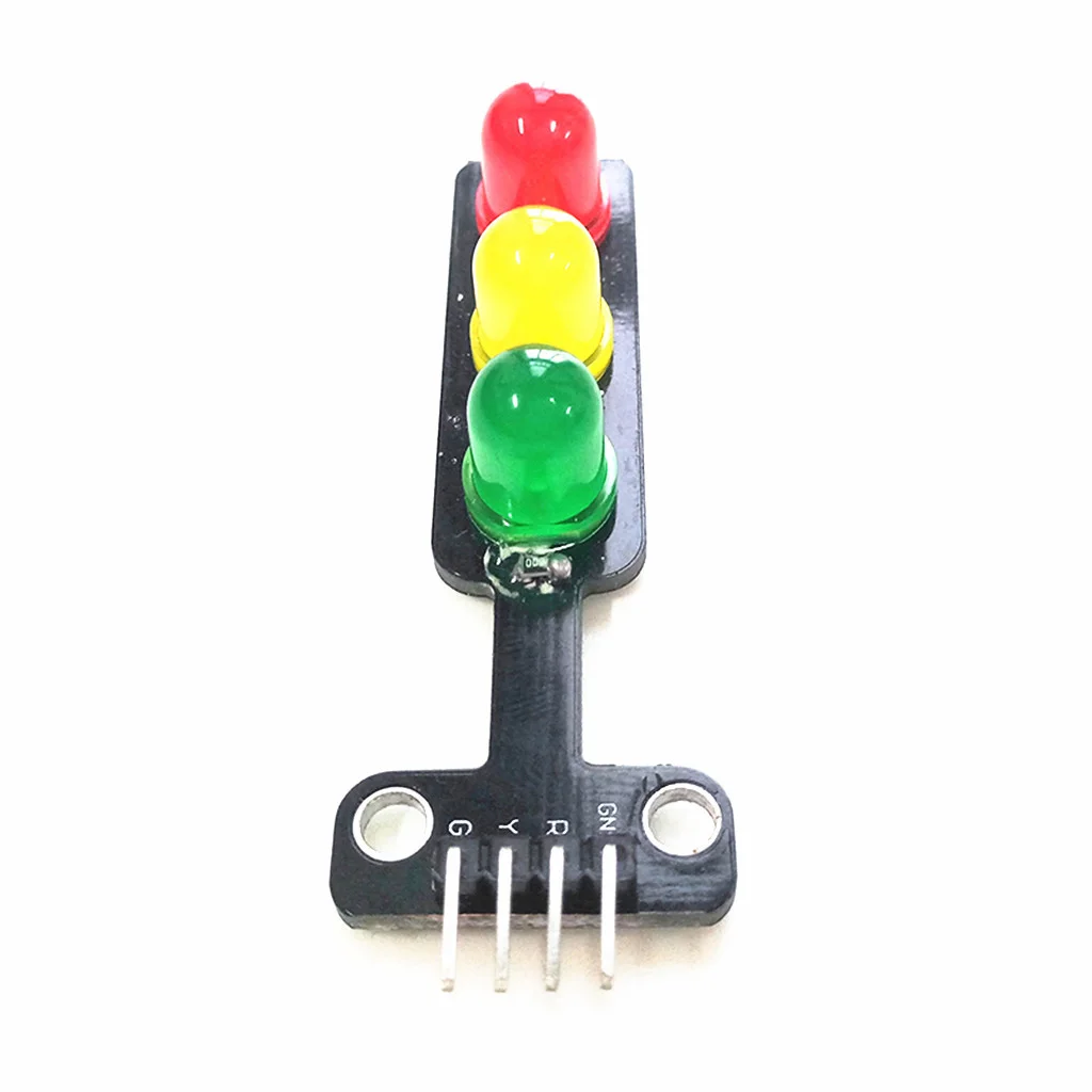 5V Mini Traffic Light 5mm LED Display Module Creative DIY Kit