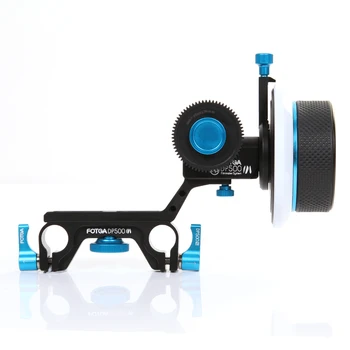 

FOTGA DP500III Follow Focus Clamp for 15mm Rod DSLR Rig A7 D500 BMPCC GH3 GH4