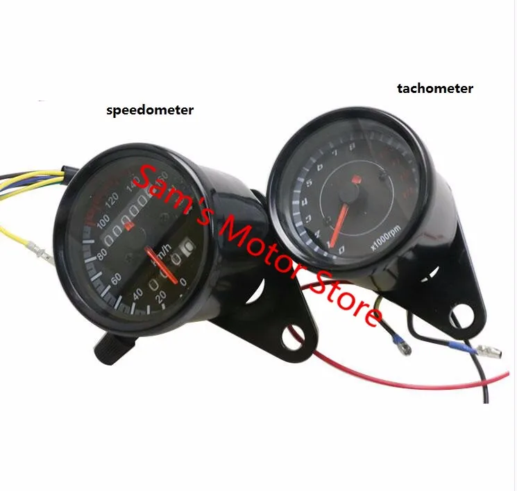 CG125 GN125 винтажные индикаторы для мотоцикла поворотник задние тормозные фонари фары и Тахометр спидометр