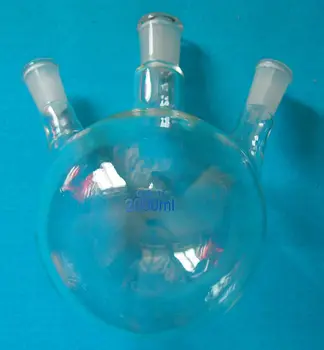 

2000ml,24/40,3-Necks,Round Bottom Glass Flask,2L,Three Necks,Chemistry Bottle
