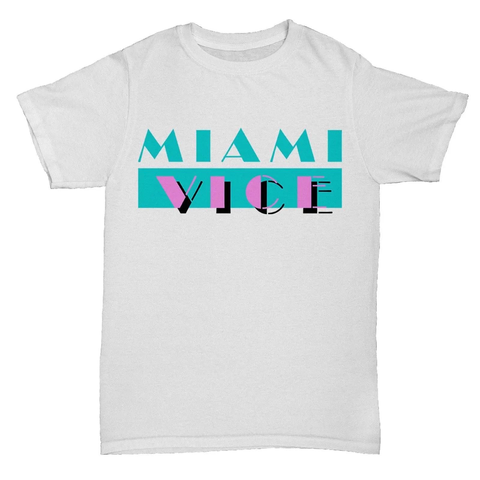 MIAMI VICE TV THEMED TRIBUTE 90S MOVIE FILM CULT 80S T Shirt New T