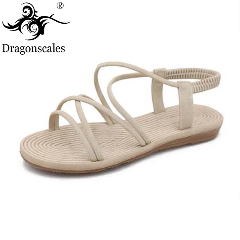 

New Women's Summer High-Quality Flat Sandals Fashion Trend Wild Korean Women's Shoes Breathable Comfortable Light Flat Sandals