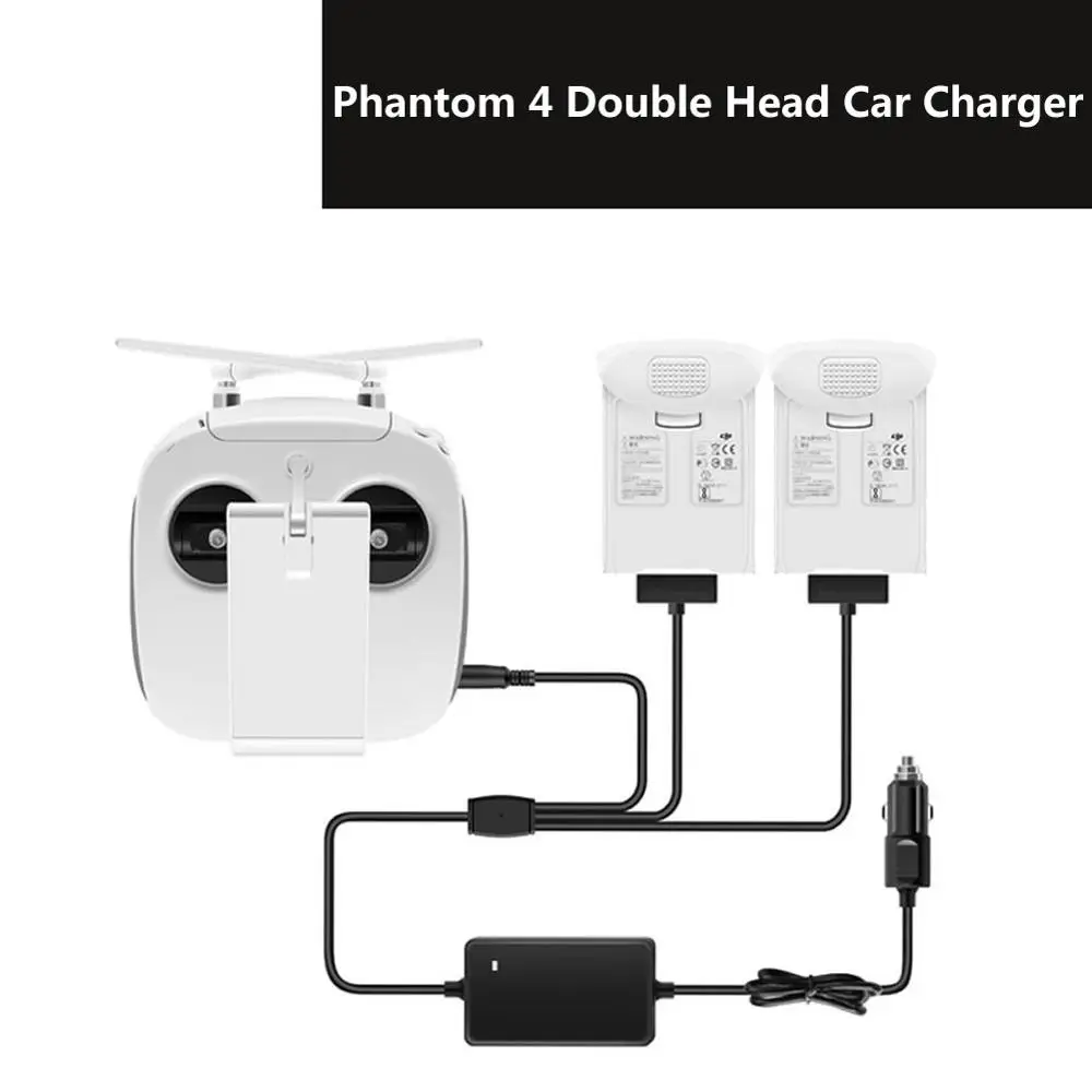 DJI Phantom 4 Pro Advanced Drone 3 в 1 Автомобильное зарядное устройство 4A Интеллектуальный