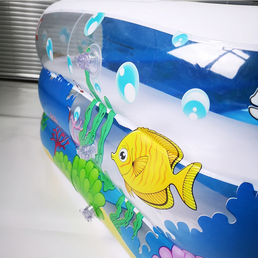 Plástica da Piscina das Crianças da Parte Inflável da Isolação da Banheira da Piscina do Jogo das Crianças Piscina Inflável Retangular Inferior 20 High Quality Mamãe e Bebê