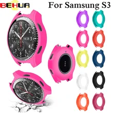 Силиконовый разноцветный защитный чехол для samsung Galaxy Шестерни S3 классические умные часы Мягкий защитный чехол iphone 10 шт/партия, разные/лот