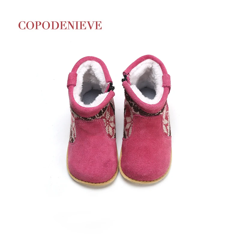 Skup COPODENIEVE zimowe ciepłe dziecięce buty, modne wodoodporne dziecięce buty, dziewczęce chłopięce buty idealne na akcesoria dla dzieci