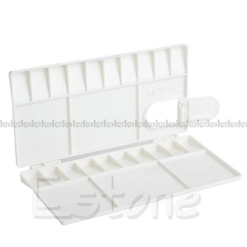 

Hot 25 Grids Large Art Paint Tray Artist Oil Watercolor Plastic Palette White JUL26 dropship Jy23 19 Dropship
