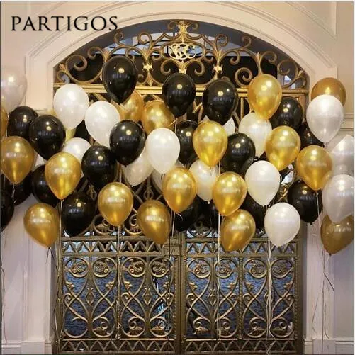

50pcs/lot 1.5g 10inch pure pearl latex balloons wedding birthday party backdrop decor helium inflatable globos gifts supplies