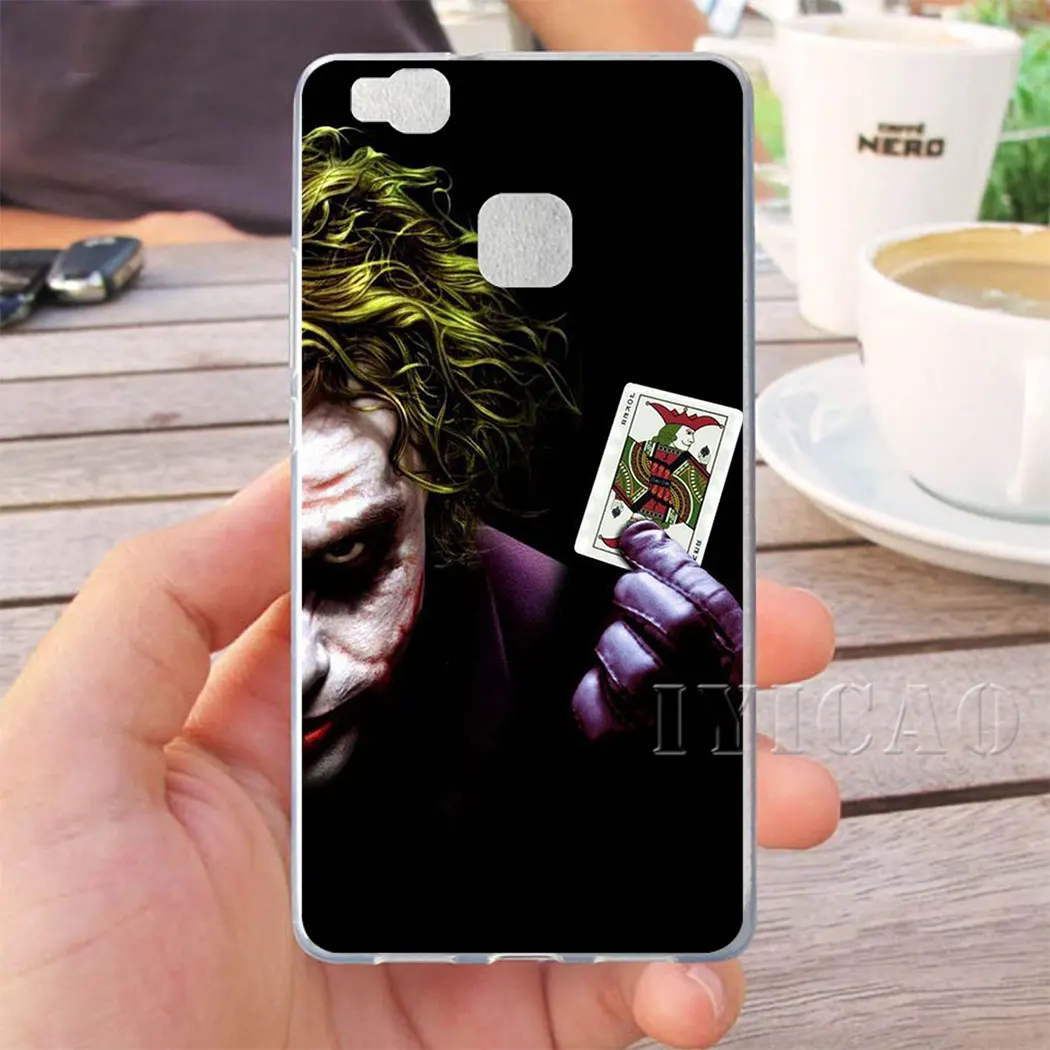 IYICAO Poker joker Новинка для Huawei Mate 20 10 30 Lite Pro Y9 2019 Y7 Y6 Prime 2018 2017 чехол