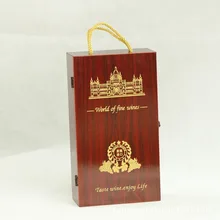 Бесплатный риск матовая поверхность высокого качества цвет подарок эфирное масло деревянная коробка для упаковки вина