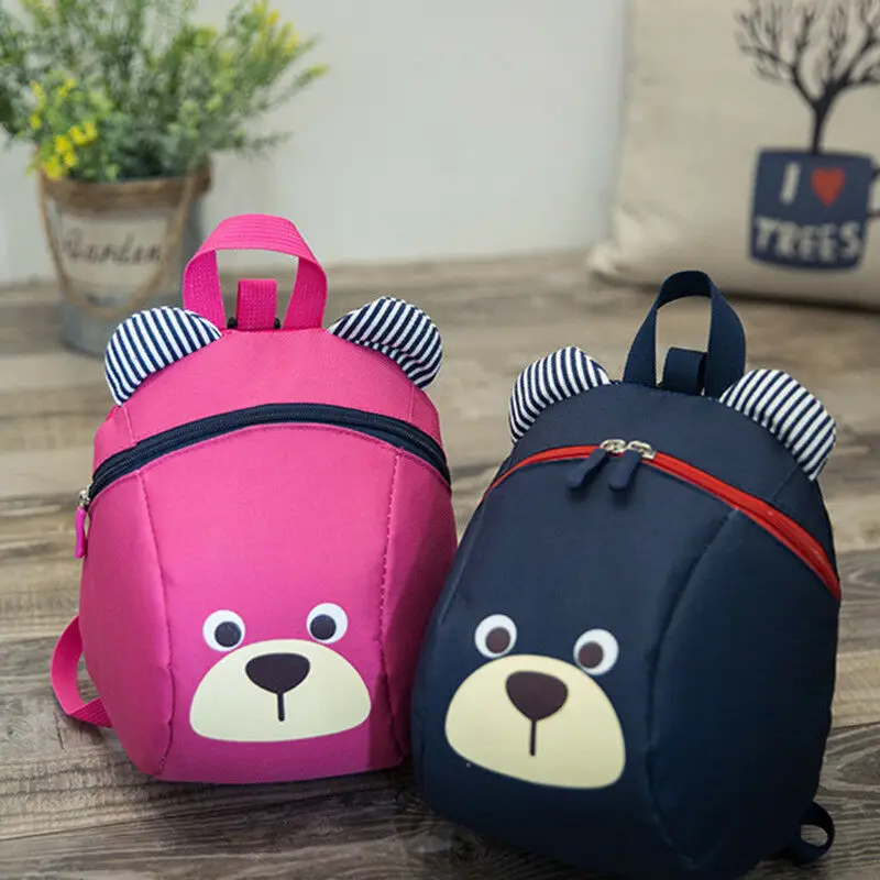 Anti-lost Child Backpack Bag With Safety Harness Leash Strap Baby Kids Toddler Walking Cosplay Backpack Reins Bag 3E19