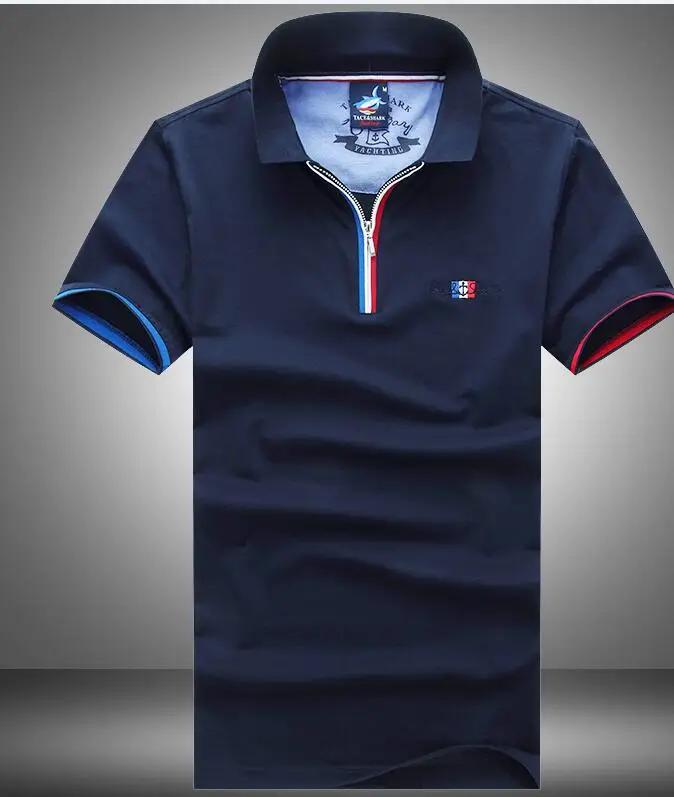 

2018 High quality Italy short sleeve shirt men top sale shark print brand clothing shirts Fashion luxury shirt ASIAN SIZE