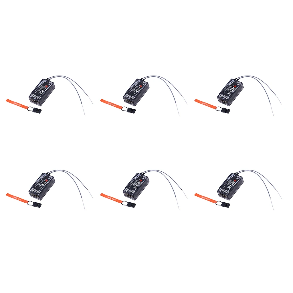 

6pcs RC JR SPECTRUM DSM-X DSM2 7 Channels 2.4GHz S603 Receiver