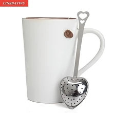 Нержавеющая сталь Чай s заварки ложечка-фильтр для чая круче Классическая дверная ручка душа милые Чай фильтр