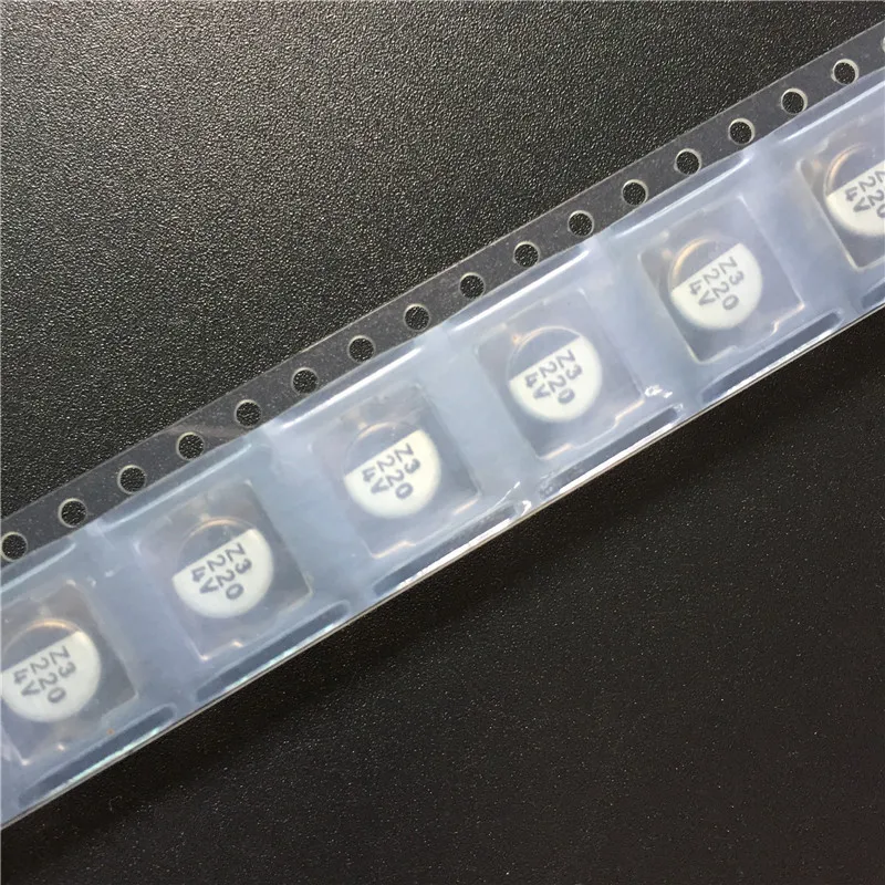10 шт. 220мкФ 4В NICHICON 6 3x5 4 мм 4V220uF чип Типа SMD алюминиевый электролитический