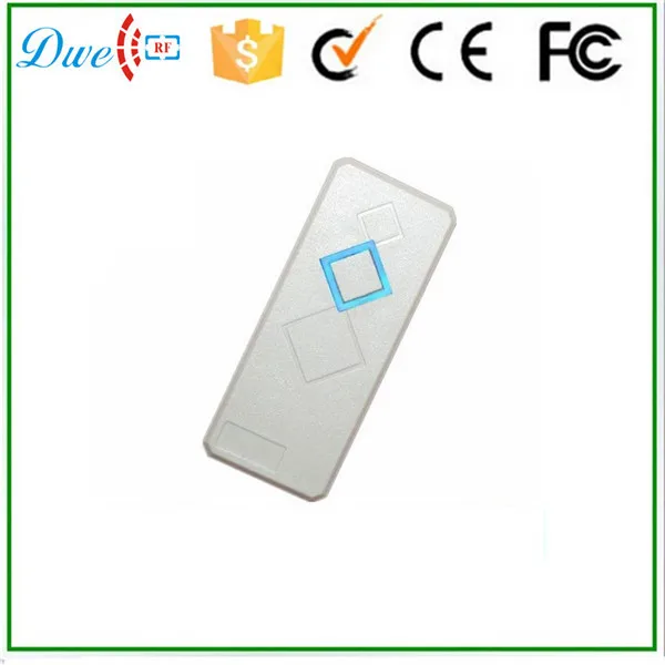 

DWE CC RF Free shipping +Waterproof Door Access Control ID Card Reader, Wiegand 26 RFID 125KHz ISO EM4100 and compatible