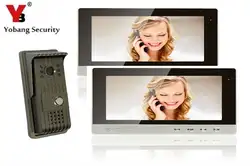Yobangsecurity Видеодомофоны Мониторы 10 "дюймов видео домофон безопасности дома Цвет TFT проводной для дома/офиса/квартиры /hotel