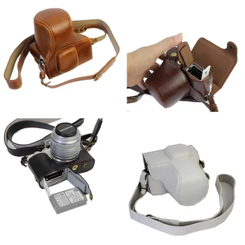 

New Vintage Luxury Video Camera Case Bag For Olympus EPL7 EPL-7 With Shoulder Strap Remove Battery Out Easy