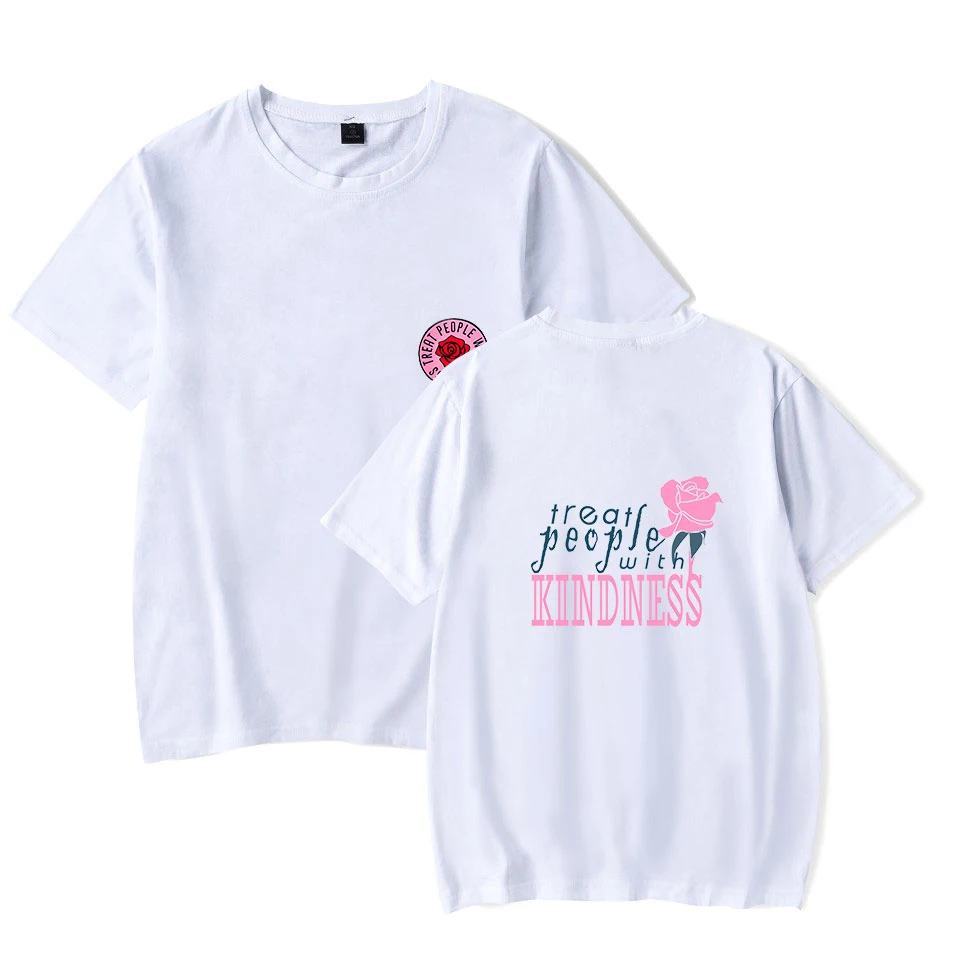 Футболки с надписью «Harry Styles» для женщин, летняя хлопковая футболка унисекс, модная футболка, повседневный топ с круглым вырезом