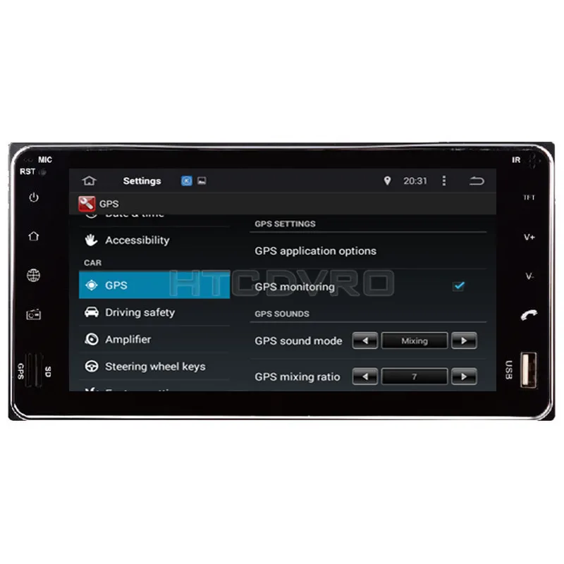 Top YMODVHT 7inch Octa Core 4GB+32GB Android 9.0 Car DVD Player for Toyota Corolla Radio Stereo GPS Navigation 5