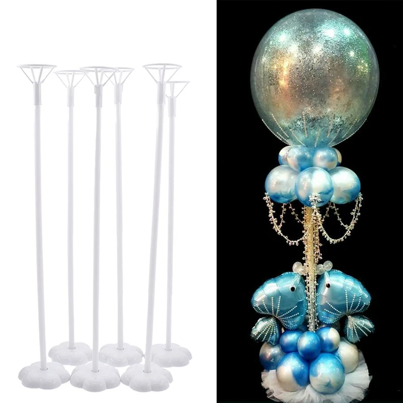 

Balloons Stand Holder Wedding Table Decoration Balloons Accessories Sealing Clip Baby Shower Decor Kids Birthday Party Supplies