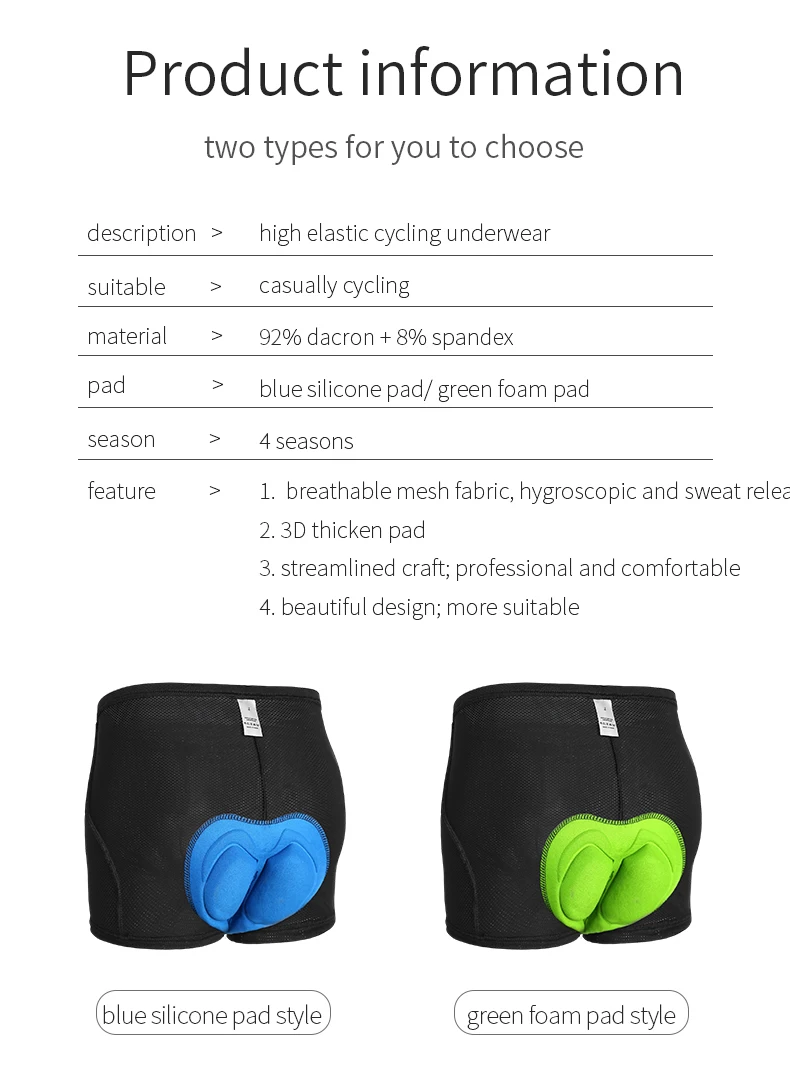 INBIKE, 3D мягкое Велосипедное нижнее белье, велосипедные шорты для MTB, шоссейные велосипедные шорты для мужчин и женщин, ciclismo, дышащие, легкие, анти-пот