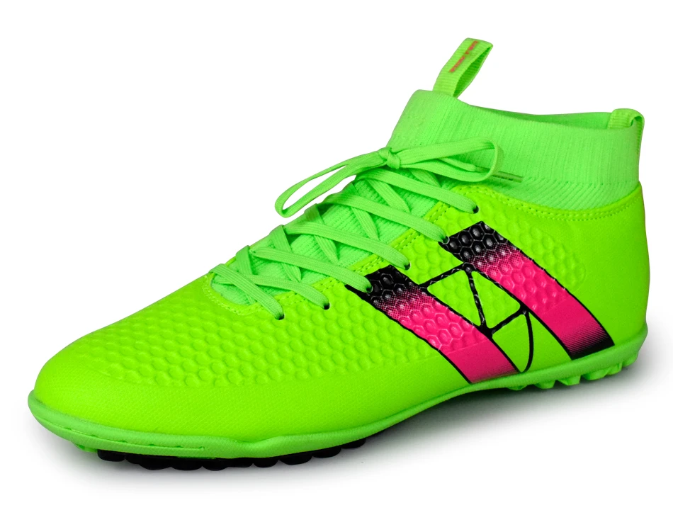 ankle high soccer boots