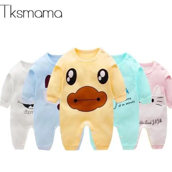 

Newborn Baby Boy Clothes Cotton Long Sleeve Rompers Baby Winter Clothes Onesie Outfits ZJS00016