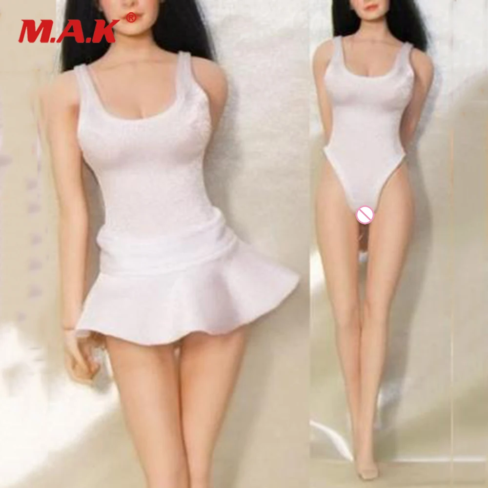 

Sexy PH Doll Clothing Custom White Swimsuit Skirt Set Female Clothi ng for Seamless Body Large Bust PHICEN Doll Toys Accessories