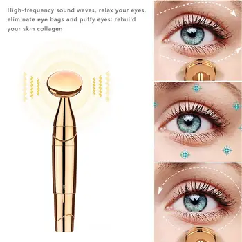 

Eye Massager Anion Eye Facial Massage Roller With Heating Acoustic Wave Vibration for Relieve Fatigue Anti-puffiness Anti-wrinkl