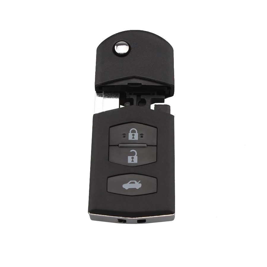 3 кнопки дистанционного флип ключа чехол для MAZDA 2 5 2003 2004 2005 20006 2007 2008 20009 2010 2011 2012 2013