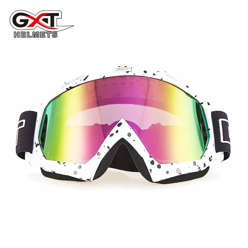 GXT очки для мотокросса, очки для велоспорта, MX, шлем для бездорожья, Лыжный спорт для мотоцикла, грязный велосипед, гоночные очки, Мото очки - Цвет: 6